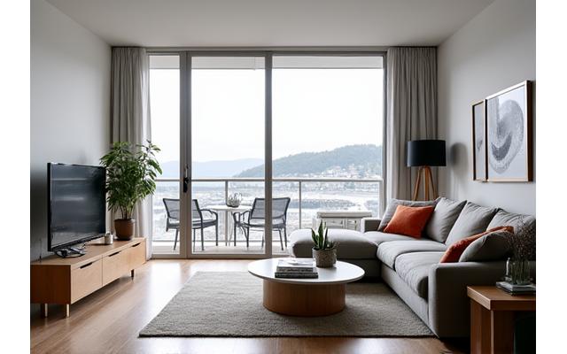 Moderne leilighet i Sandviken